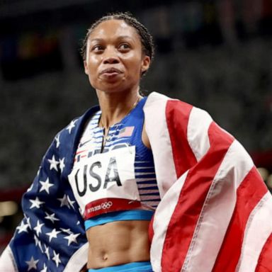 VIDEO: Allyson Felix cements place in American Olympic history