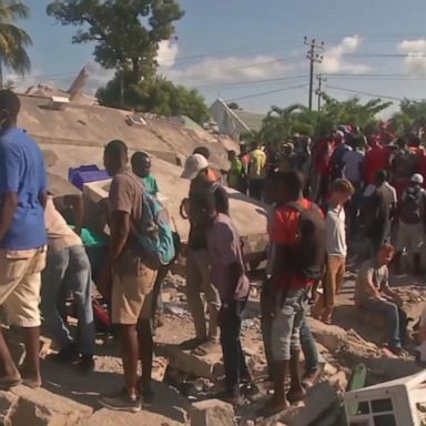 VIDEO: Rescue efforts continue in Haiti