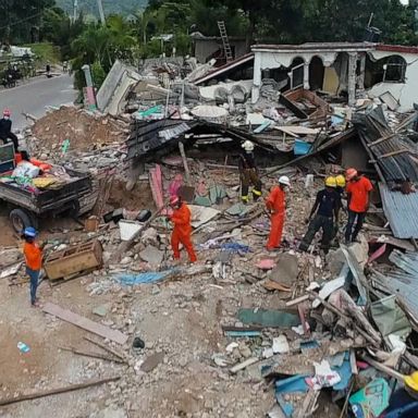 VIDEO: Search for survivors continues after earthquake in Haiti