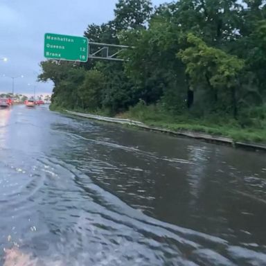 VIDEO: 40 million people in Tropical Storm Henri danger zone