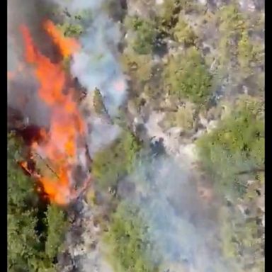 VIDEO: Massive wildfires burning near Lake Tahoe