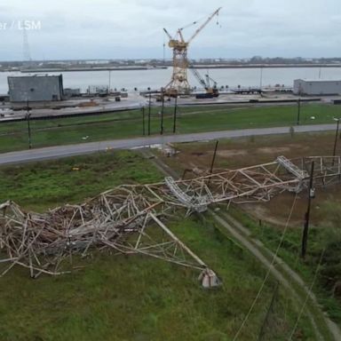 VIDEO: Most of New Orleans without power after Hurricane Ida