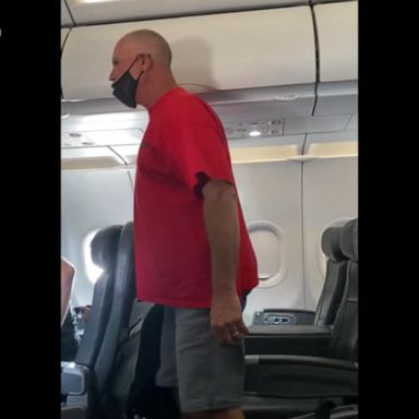 VIDEO: Video shows unruly passenger on American Airlines flight