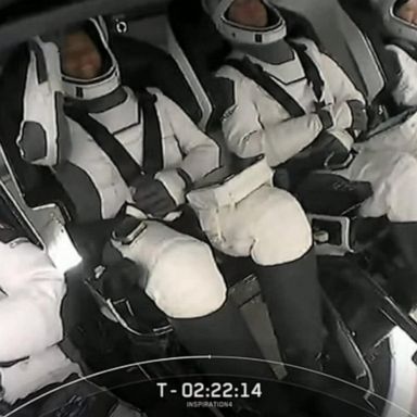 VIDEO: All-civilian crew completes 1st full day in space