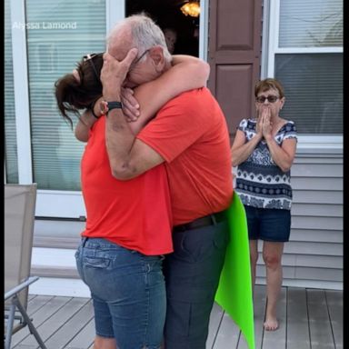 VIDEO: Woman surprises relative with kidney donation