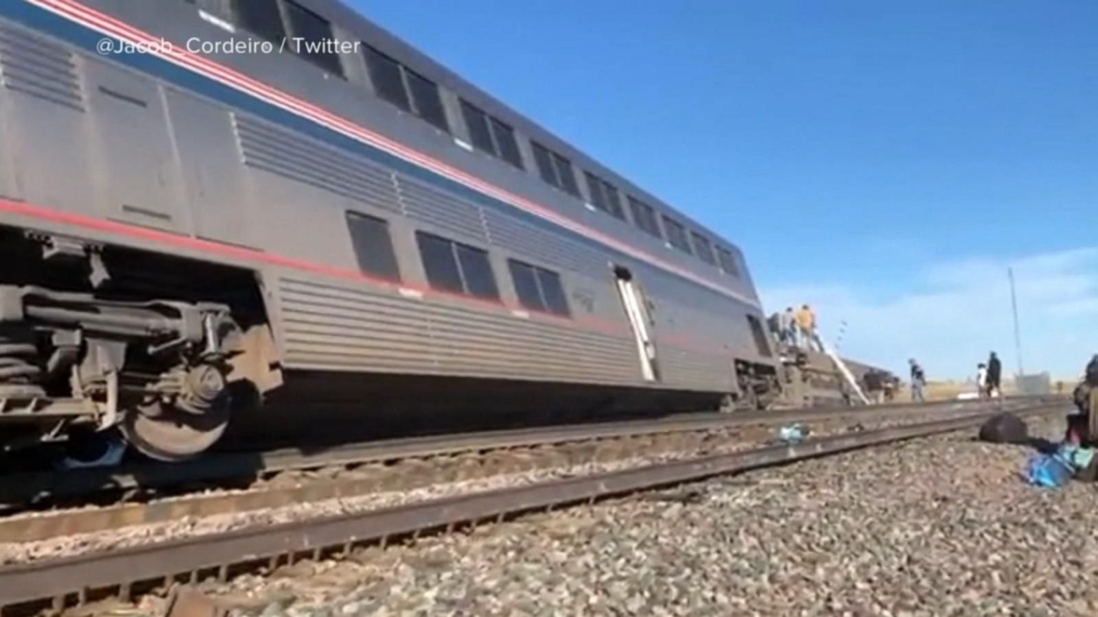 NTSB on scene of deadly train derailment in Montana - Good Morning America