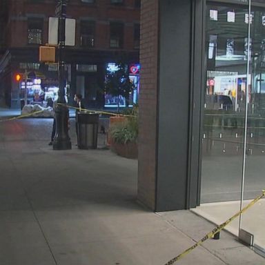 VIDEO: Security guard stabbed during mask dispute