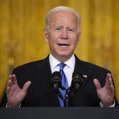 VIDEO: Biden meets with business leaders over bottlenecks