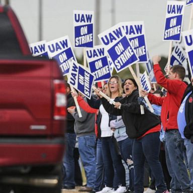 VIDEO: More than 10,000 John Deere workers on strike