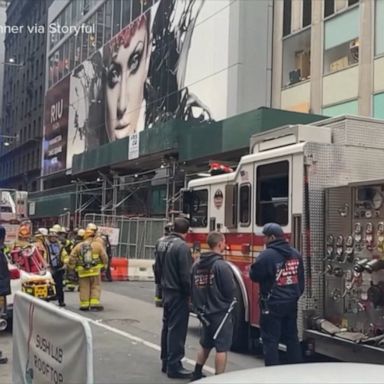 VIDEO: High-rise fire in New York City injures at least 7