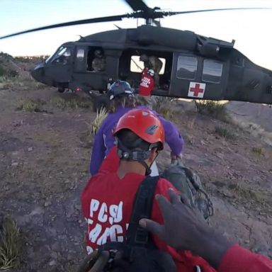 VIDEO: Helicopter rescue in Arizona