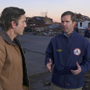 VIDEO: Andy Beshear sheds light on tornado destruction in Kentucky