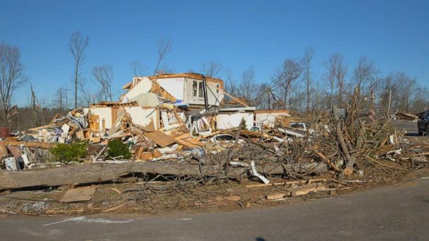 Video Small town in Kentucky destroyed in recent tornadoes - ABC News