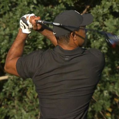 VIDEO: Tiger Woods makes his comeback on the course