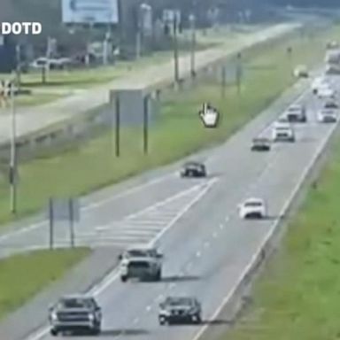 VIDEO: Dramatic 100-mile car chase in Louisiana