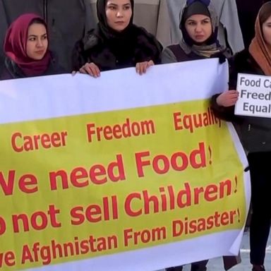 VIDEO: Afghan women, girls fight back against Taliban rule