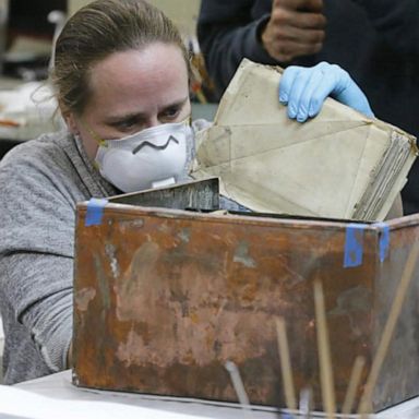 VIDEO: 130-year-old time capsule unearthed