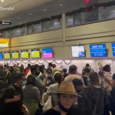 VIDEO: Holiday travel nightmare continues