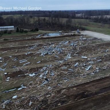 VIDEO: Small Kentucky town gets big help after being devastated by tornado