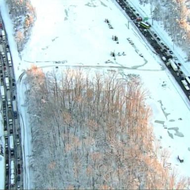 VIDEO: Hundreds of drivers stranded on I-95 for more than a day