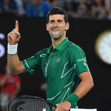 VIDEO: Tennis star Novak Djokovic thanks his supporters