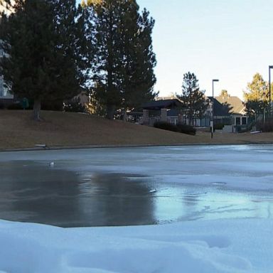 VIDEO: Neighbor rescues children from icy pond