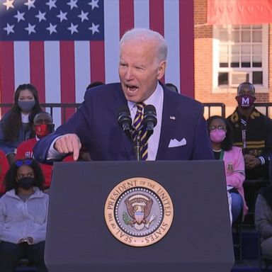 VIDEO: Biden delivers speech on voting rights in Georgia