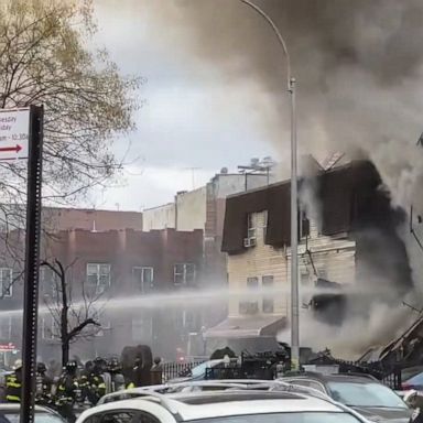 VIDEO: Authorities investigate deadly gas explosion, fire in New York City