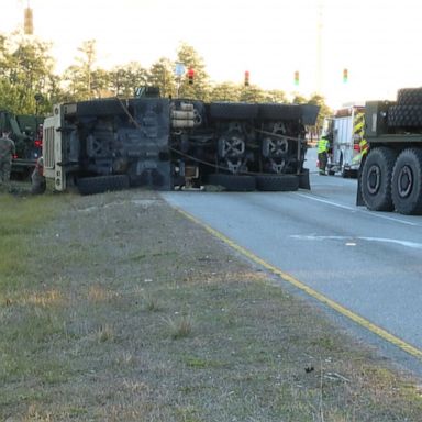 VIDEO: Deadly crash involving Marines stationed at Camp Lejeune