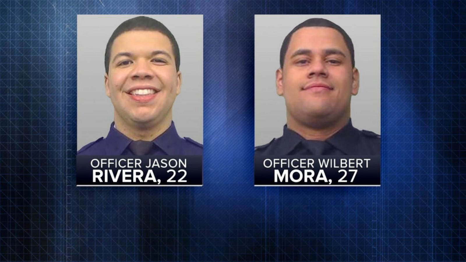 2 Young Nypd Officers Shot In Line Of Duty Good Morning America 