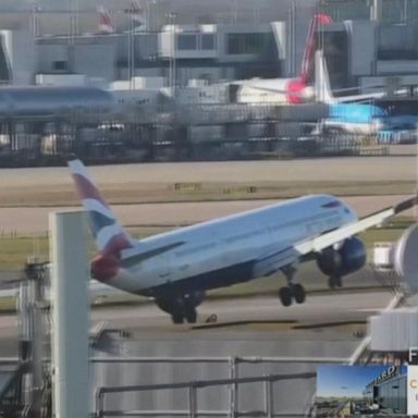 VIDEO: British Airways passenger jet aborts landing at Heathrow Airport