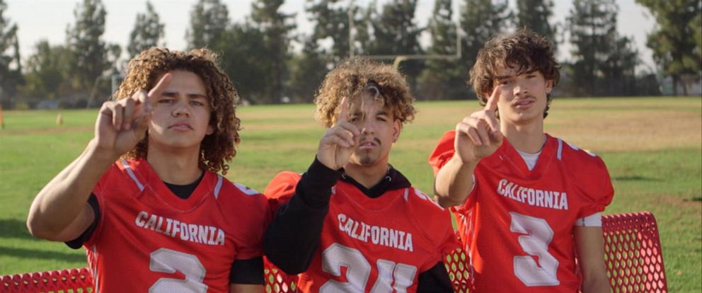 CSD Riverside football players in Super Bowl coin toss 