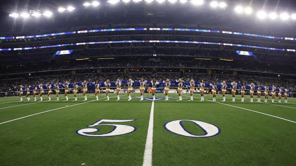 Video Cowboys cheerleaders' game-day pay doubled to $400 - ABC News