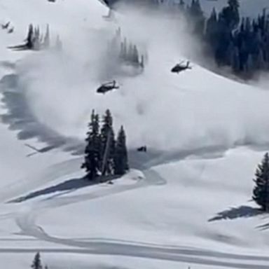 VIDEO: 2 National Guard helicopters crash near ski resort in Utah 