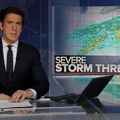 VIDEO: New storm threat from South to Northeast