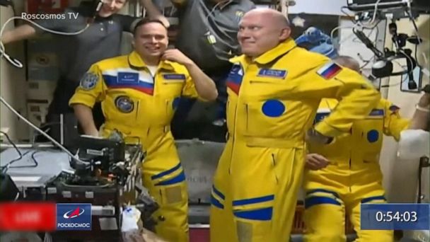 cosmonaut yellow suit