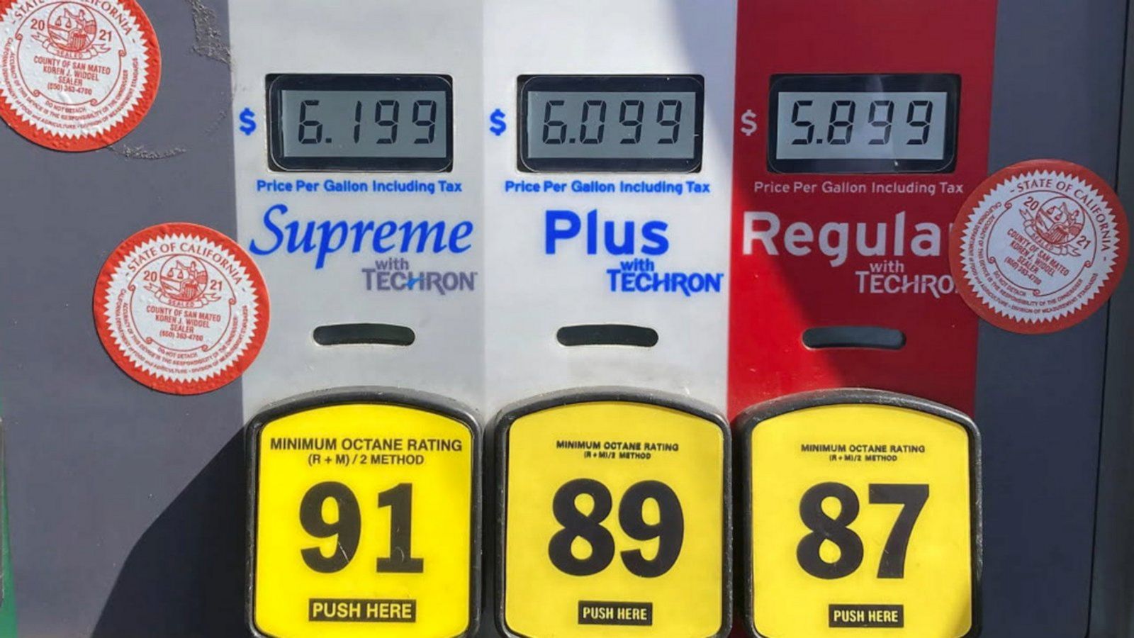 US average gas prices come down to 4.24 per gallon Good Morning America