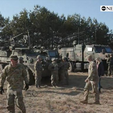 VIDEO: ABC News Exclusive: NATO joint exercises on Polish border