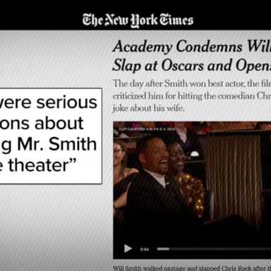 VIDEO: Academy condemns Will Smith’s actions at Oscars