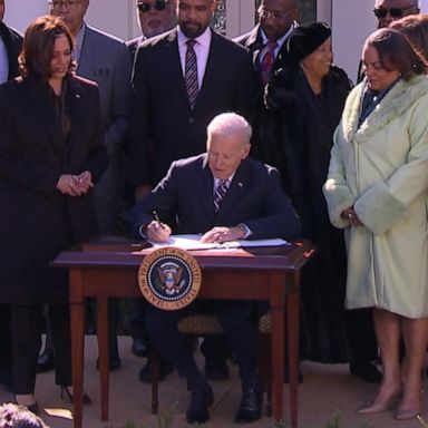 VIDEO: Biden signs Emmett Till Antilynching act into law