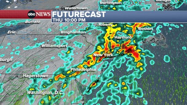 Video Massive Line Of Storms Pushing East - ABC News