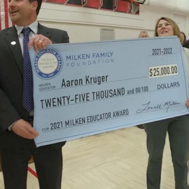 VIDEO: Teachers across US receive surprise awards