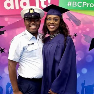 VIDEO: Coast Guard surprises mother for graduation