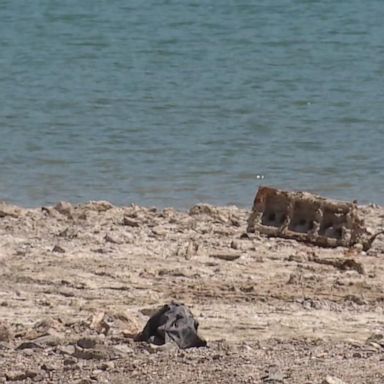 VIDEO: Two bodies found amid severe drought in the West