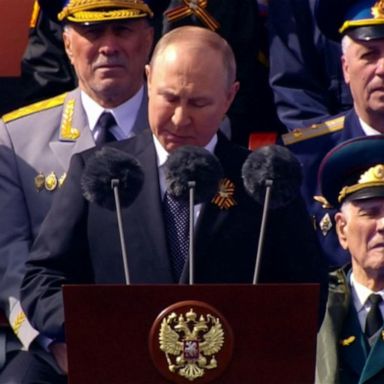 VIDEO: Putin at WWII parade makes false claims about war in Ukraine 