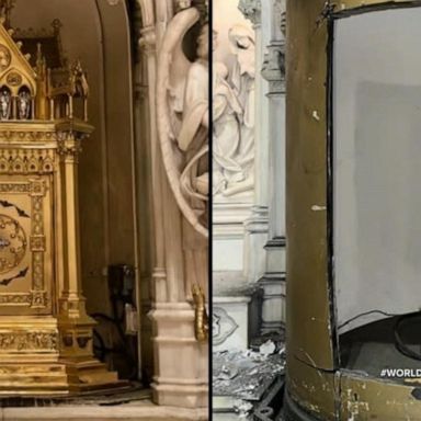 VIDEO: Burglars steal item worth $2M from Catholic church in NYC