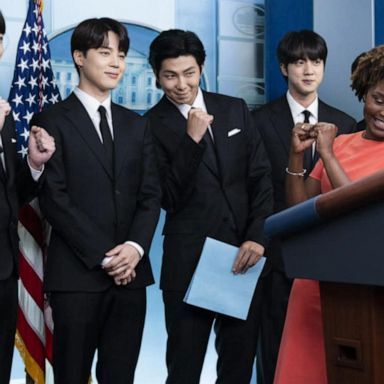 VIDEO: Biden meets with K-pop group BTS