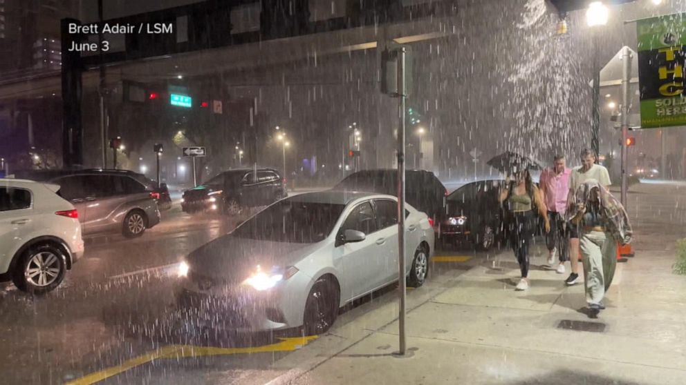 Video Massive storm system dumps rain on Florida - ABC News