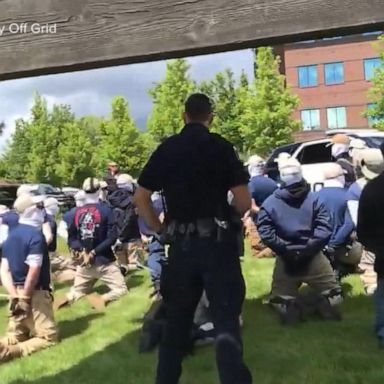 VIDEO: 31 arrested with shields, riot gear near Pride parade 