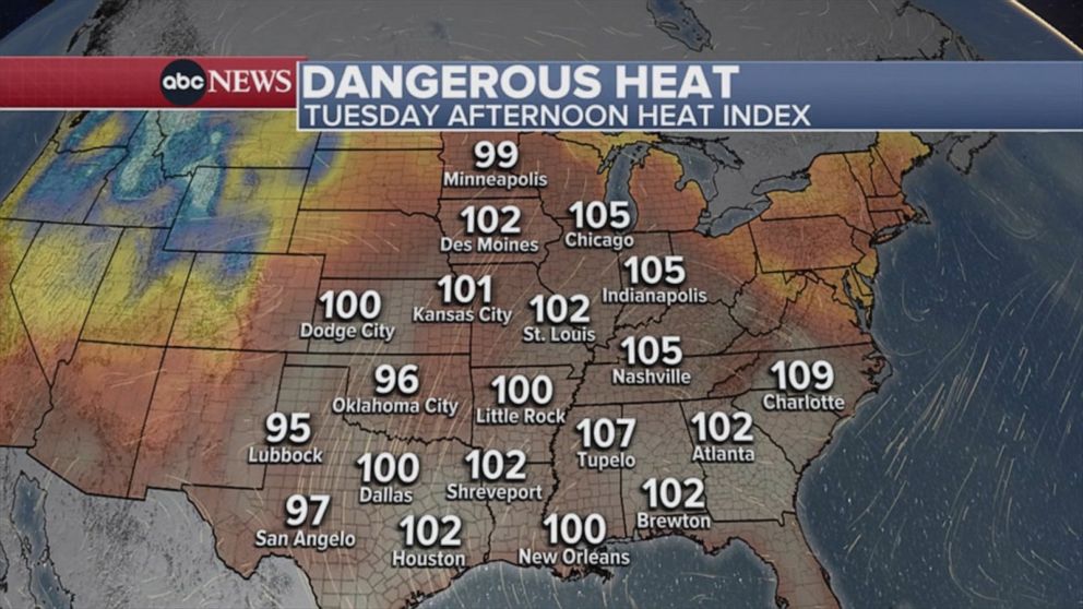 Record-breaking Heat Wave Moves Across Us 